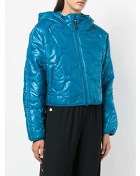 adidas by Stella McCartney Front Zip Hooded Puffed Jacket