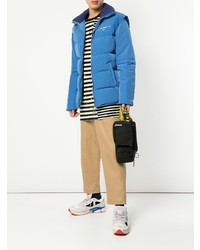 Off-White Padded Removable Sleeve Jacket