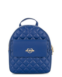 Love Moschino Small Quilted Backpack