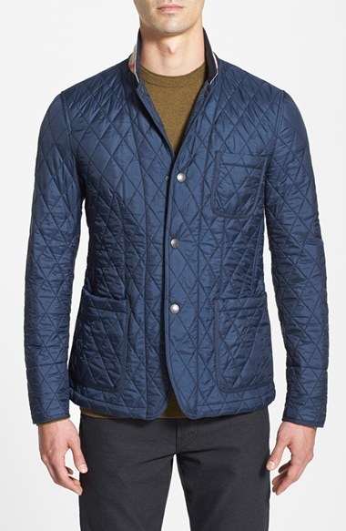 Burberry Brit Howe Quilted Sport Jacket, $495 | Nordstrom | Lookastic