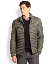 Saks Fifth Avenue Collection Modern Fit Quilted Puffer Jacket