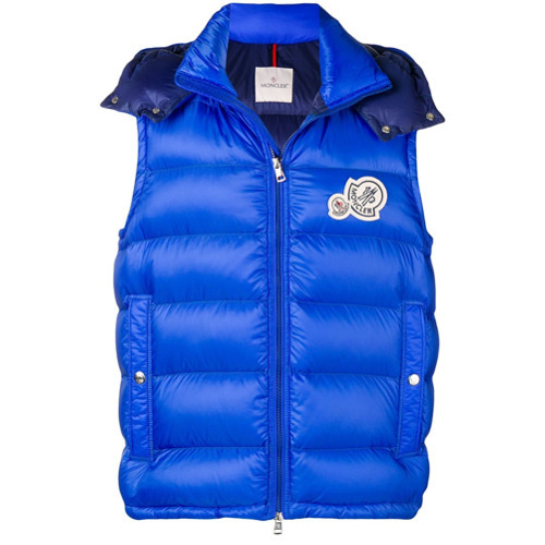 Moncler Hooded Padded Gilet, $1,039 | farfetch.com | Lookastic