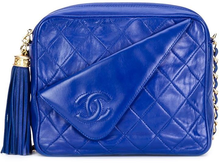 Chanel Vintage Quilted Cross Body Bag, $3,850