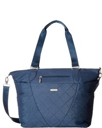 Baggallini Quilted Avenue Tote With Rfid Wristlet Tote Handbags