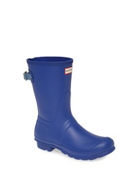 Hunter Original Short Back Adjustable Waterproof Rain Boot
