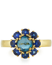 Ippolita 18k Lollipop Mini Flower Ring In Blue Topaz Sapphire