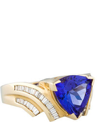 321ctw Tanzanite Diamond Ring