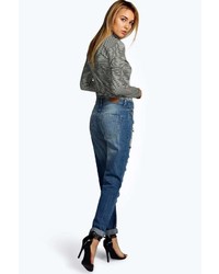 Boohoo Sofia Relaxed Fit Boyfriend Jeans