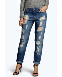 Boohoo Sofia Relaxed Fit Boyfriend Jeans