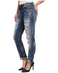 Blank NYC Distressed Denim Boyfriend Relaxed Straight Jean In Fit Of Rage Jeans