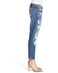 Joe's Jeans Joes Collectors Billie Destroyed Crop Slim Boyfriend Jeans