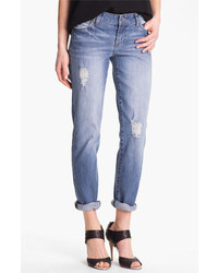 KUT from the Kloth Catherine Distressed Slim Boyfriend Jeans Discover Size 16 16