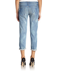 Mother The Loosey Destroyed Boyfriend Jeans