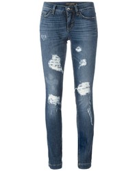 Dolce & Gabbana Ripped Skinny Jeans
