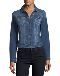 Mavi Jeans Meryl Distressed Vintage Denim Jacket