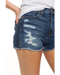 Hudson Jeans Soko High Rise Denim Cutoff Shorts