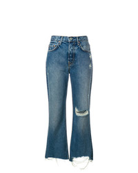 Grlfrnd Cropped High Rise Jeans