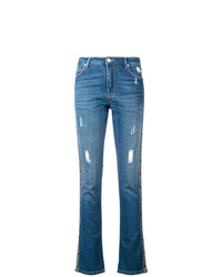 Ermanno Ermanno Embellished Stripe Jeans
