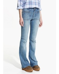Mango Outlet Flared Newflare Jeans