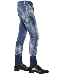 DSQUARED2 165cm Cool Guy Acid Wash Denim Jeans