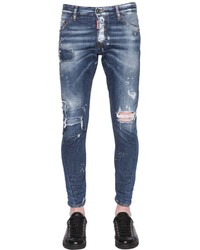 DSQUARED2 16cm Sexy Twist Ripped Denim Jeans