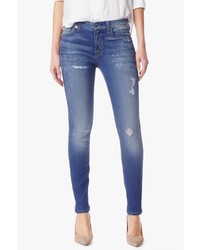 7 For All Mankind The Skinny With Destroy In Bright Blue Bell