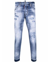 DSQUARED2 Acid Wash Slim Fit Jeans