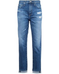 AG Jeans Distressed Cropped Jeans