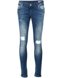 Anine Bing Distressed Cropped Jeans