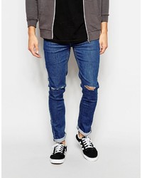 Another Influence Super Skinny Ripped Knee Jeans