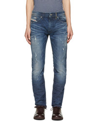 Diesel Blue Ripped Thommer Jeans