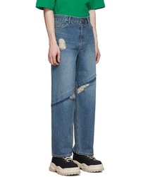 Ader Error Blue Stami Jeans