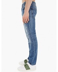 Valentino Blue Straight Leg Jeans