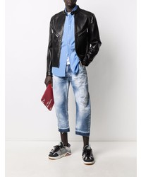 DSQUARED2 Cropped Distressed Jeans