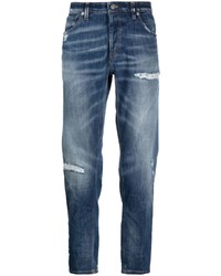 Dondup Cropped Straight Leg Jeans