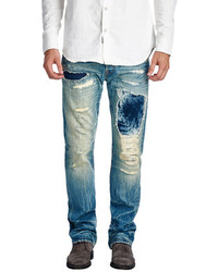 Cult of Individuality Rebel Straight Faded Jeans