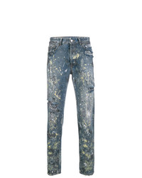 Marcelo Burlon County of Milan Dark Splatter Jeans