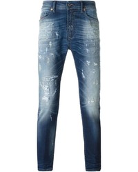 Diesel Distressed Skinny Jeans