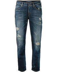 Jacob Cohen Distressed Cropped Jeans