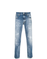 Department 5 Distressed Cropped Jeans