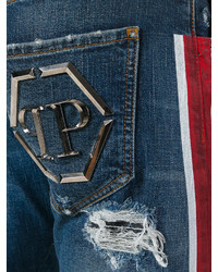 Philipp Plein Distressed Jeans