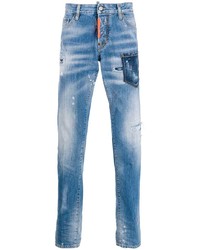 DSQUARED2 Distressed Low Rise Jeans