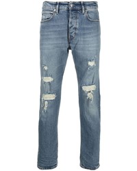 Haikure Distressed Mid Rise Slim Fit Jeans
