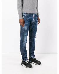 DSQUARED2 Distressed Overdyed Jeans