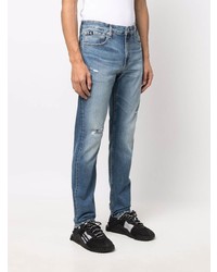 Calvin Klein Jeans Distressed Skinny Jeans