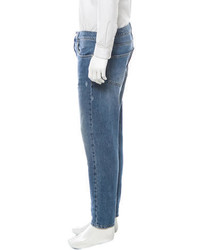 McQ by Alexander McQueen Distressed Skinny Leg Jeans