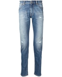 PT TORINO Distressed Slim Cut Jeans