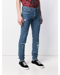 Givenchy Distressed Slim Fit Jeans