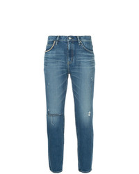 Hysteric Glamour Distressed Slim Fit Jeans