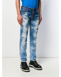DSQUARED2 Distressed Slim Jeans